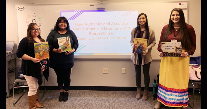 UTTC Teacher Education Students Present on Native American Literature