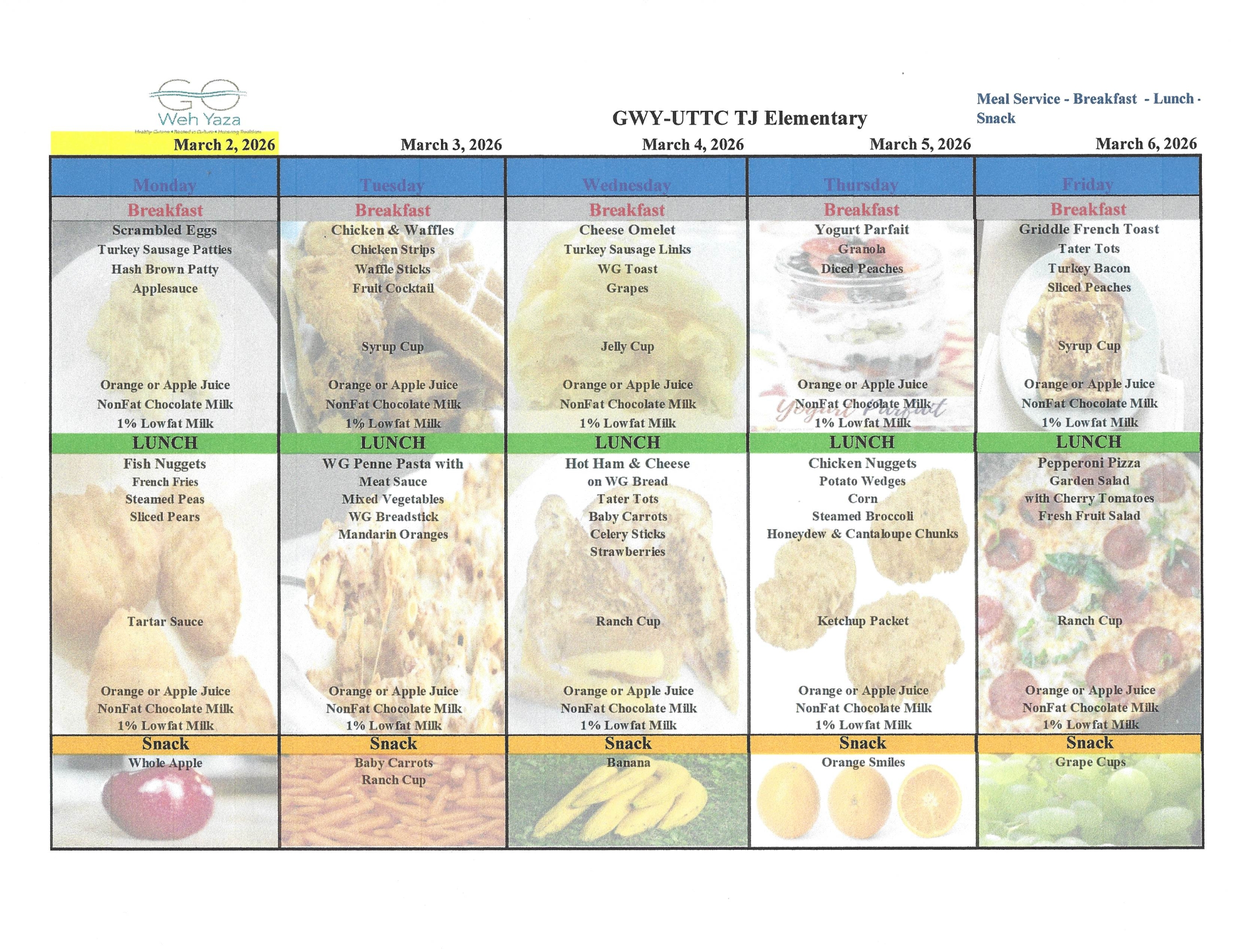 GWY UTTC - TJES Menu 3.2.26 to 3.6.26