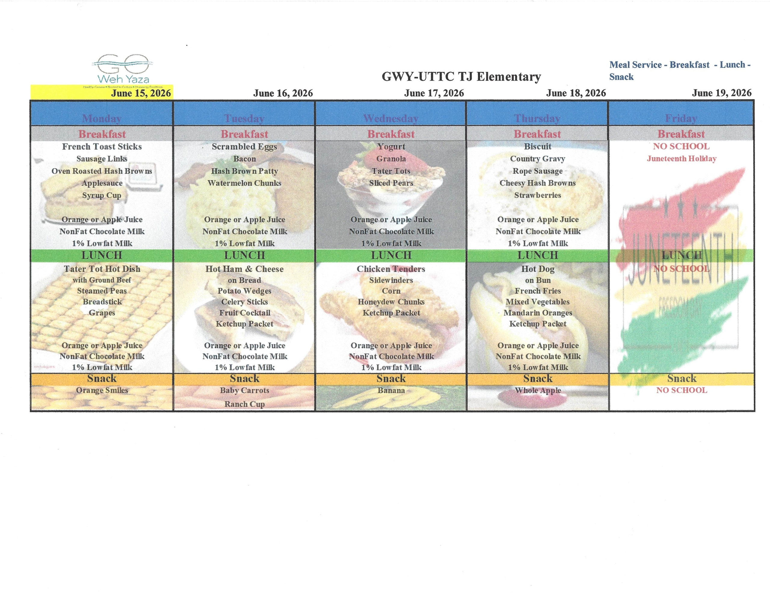 GWY UTTC - TJES Menu 6.15 to 6.19